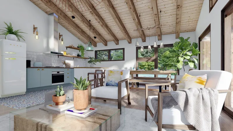 Casa Parcela 3 — renders, fotografía 19